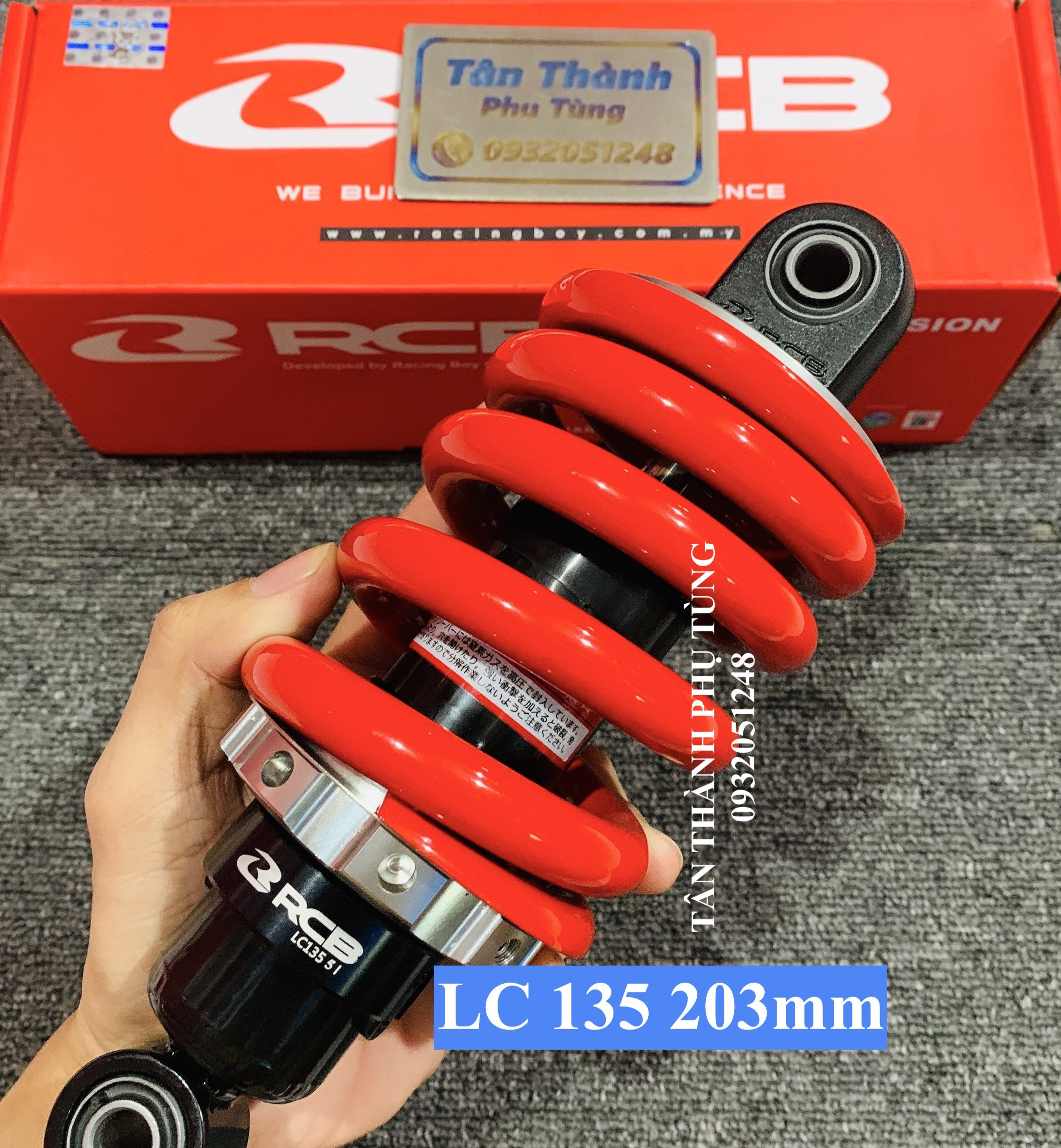Phuộc RCB M2 Exciter 135, Exciter 150, Winner