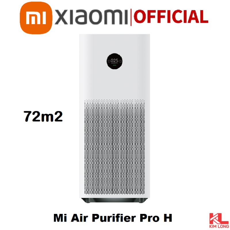 Máy lọc không khí Xiaomi Air Purifier Pro H DT 72m2, 70W, 600m3/h, Bản Quốc Tế, BHR4280GL - Hàng Chính Hãng