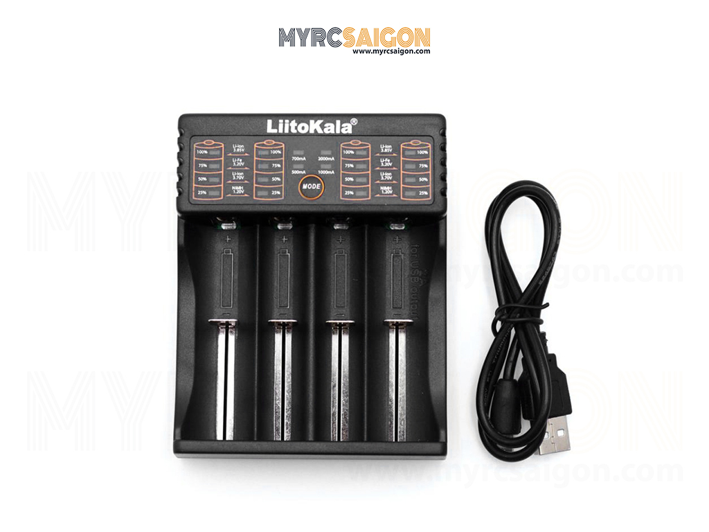 [HCM]SẠC LIITOKALA LII-402 ĐA NĂNG THÔNG MINH