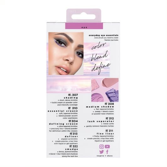 [HCM]Bộ cọ mắt 8 cây Real Techniques