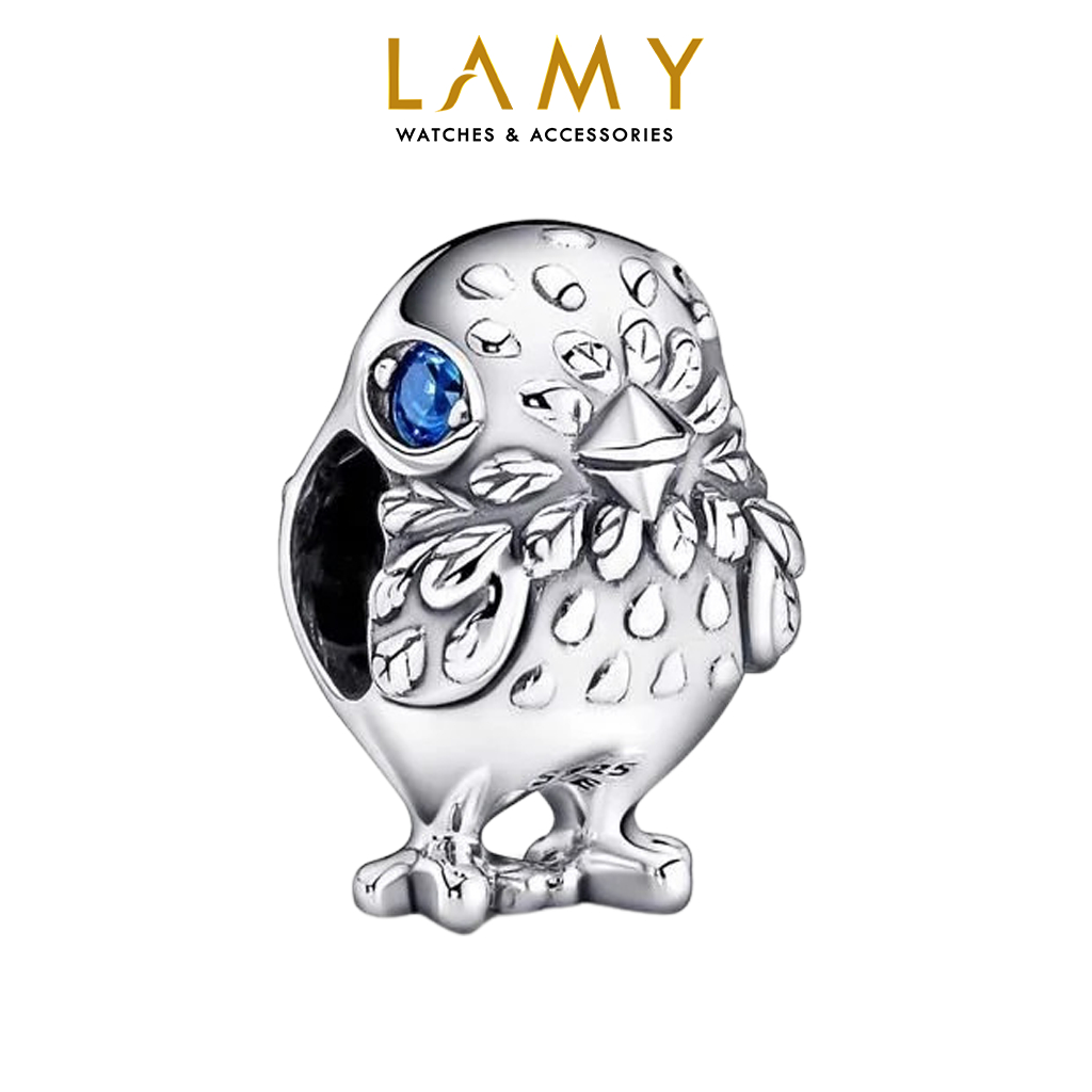 Charm bạc cde gà con lấp lánh sparkling cute chick cde1210