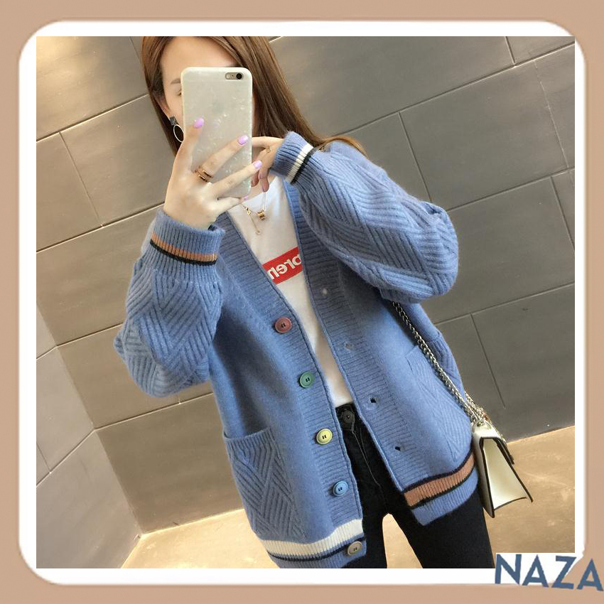 Áo len cardigan nữ phong cách hàn quốc - naza bag