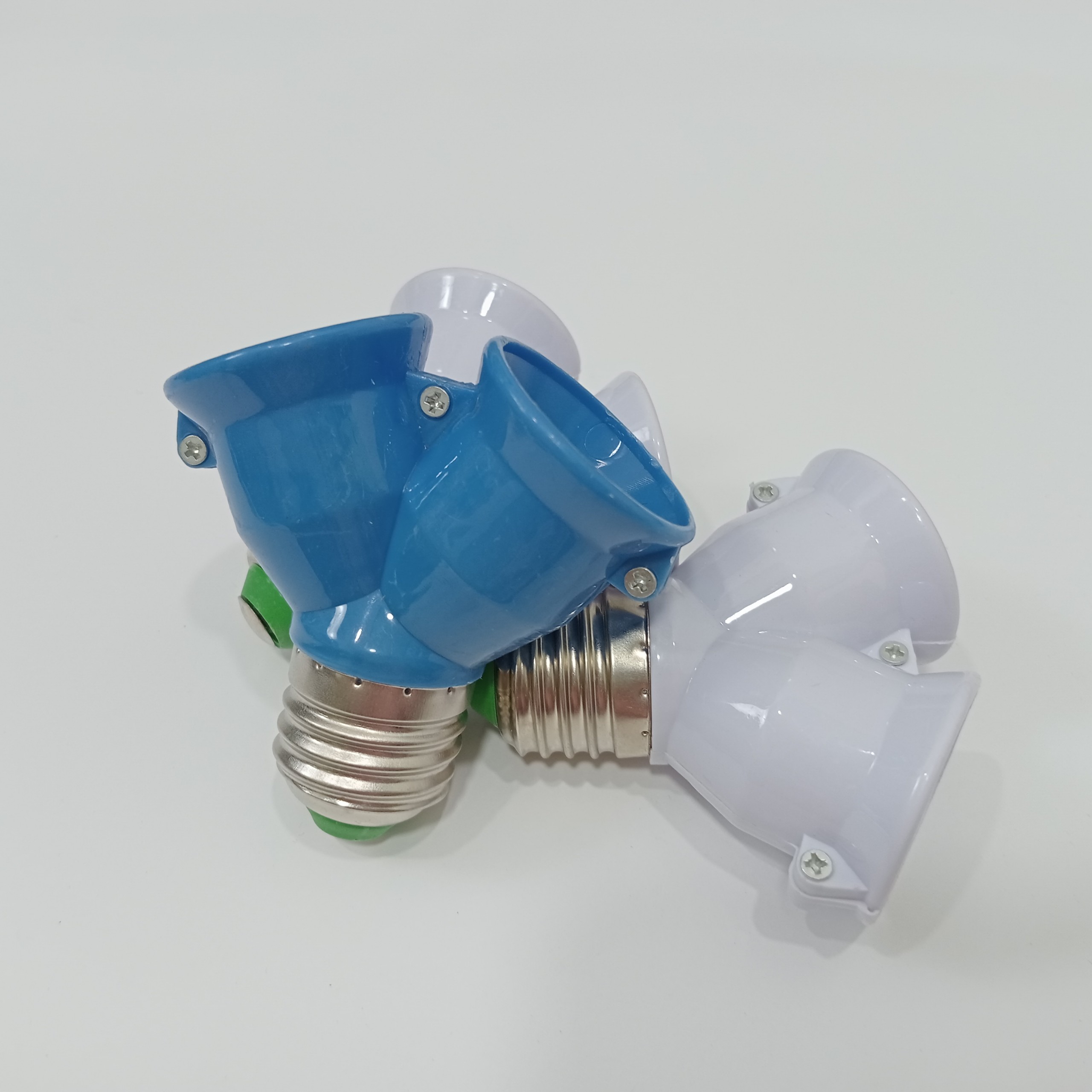 Đầu chia đui đèn 1 chia 2 đui xoáy chuẩn E27 - 1-2 E27