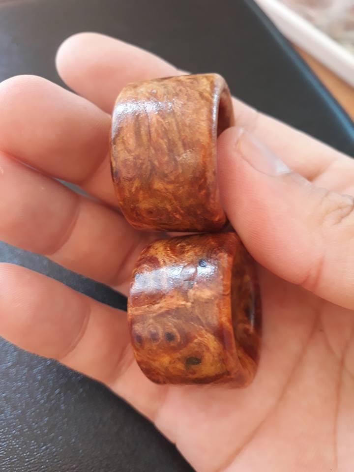 NHẪN CÀN LONG GỖ NU HUYẾT LONG
