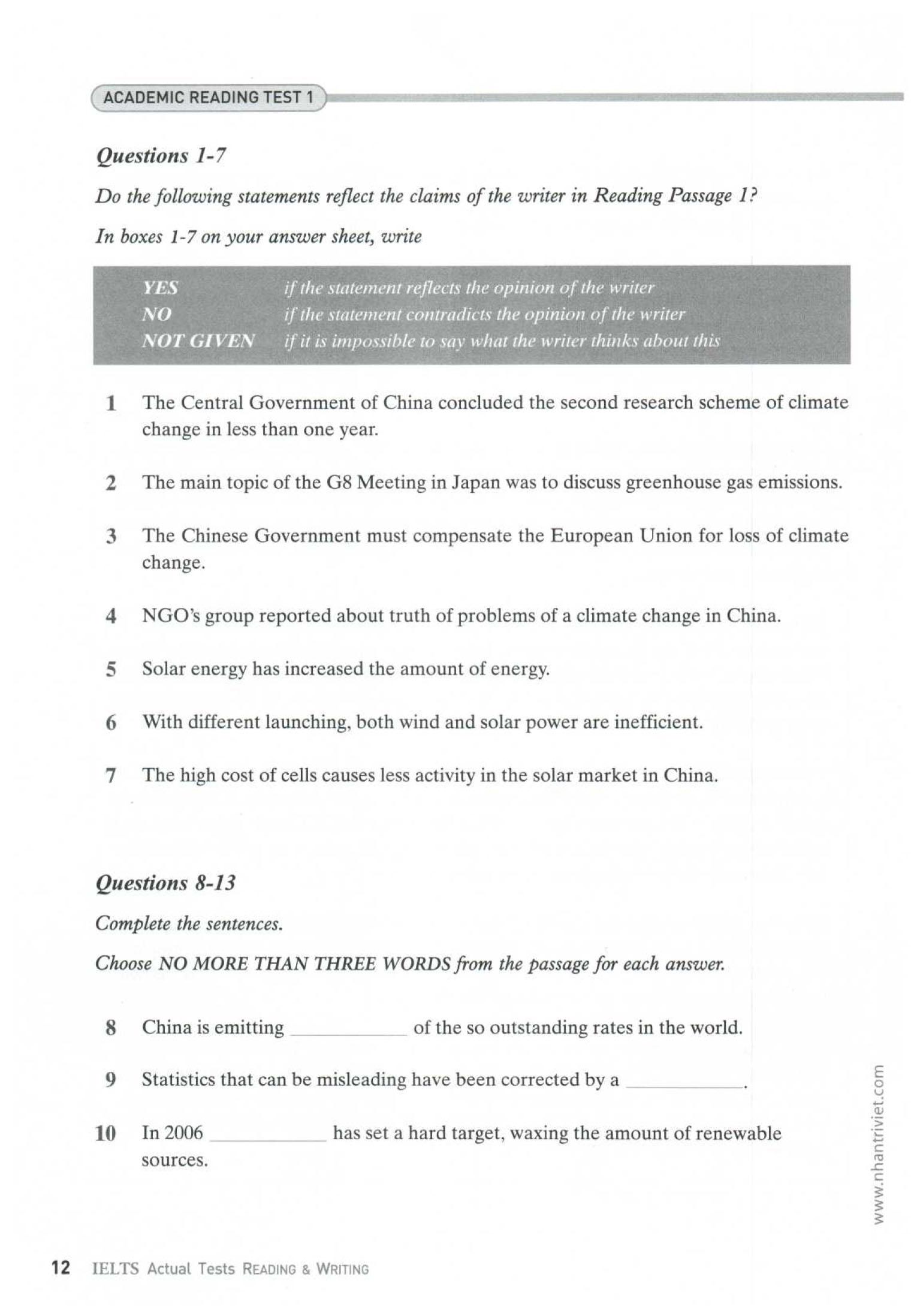 IELTS ACTUAL TESTS READING AND WRITING (Sách đen trắng)