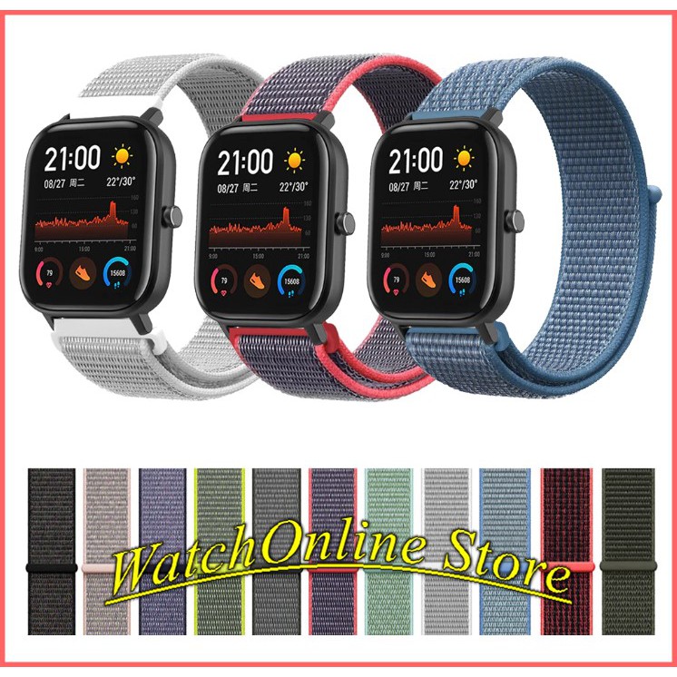 Dây đeo nylon dành cho amazfit gts / bip