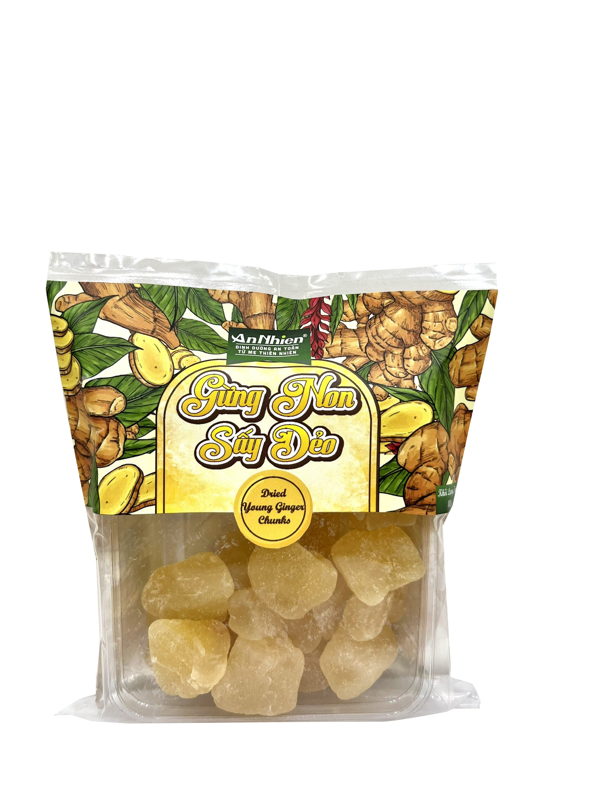 Gừng Non Sấy Dẻo An Nhiên 100g