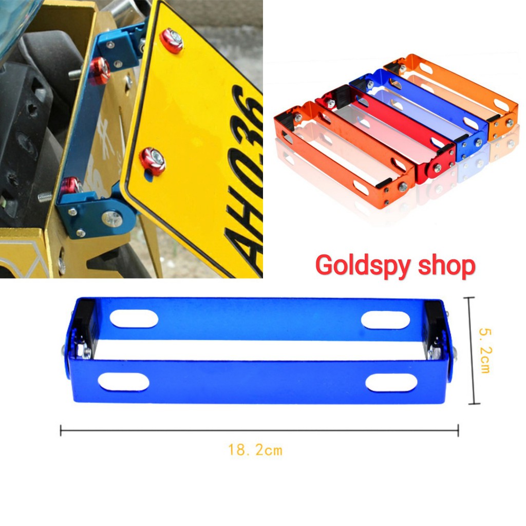 Pát nâng hạ biển số xe máy