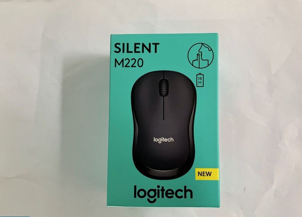 Chuột Không Dây Logitech M220 không tiếng ồn