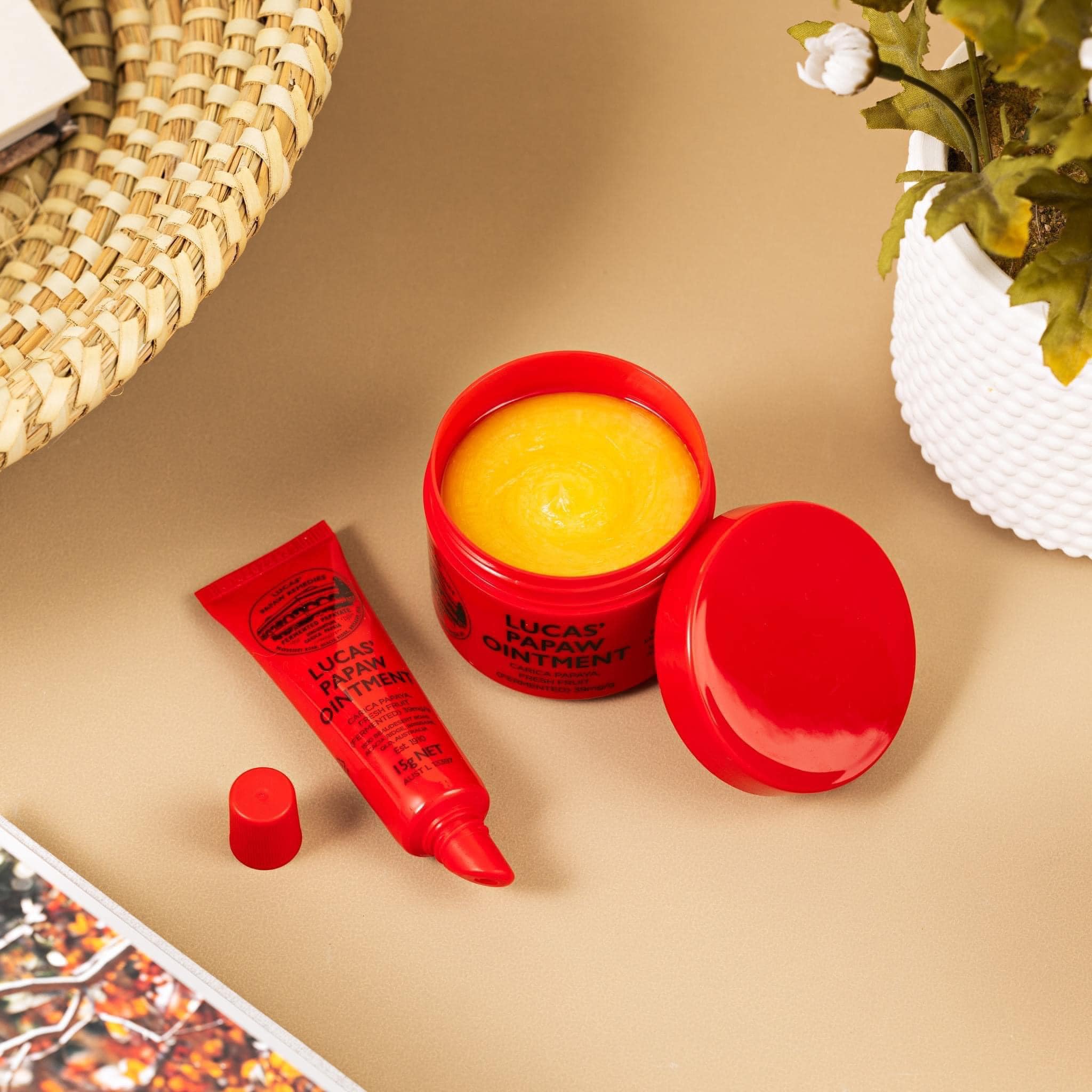 Kem dưỡng môi đa năng Lucas Papaw Ointment Úc