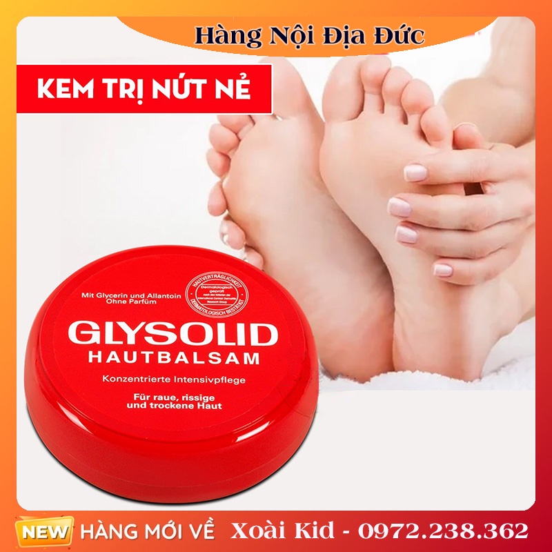 Kem dưỡng ẩm Glysolid Hautbalsam, 100 ml của Đức