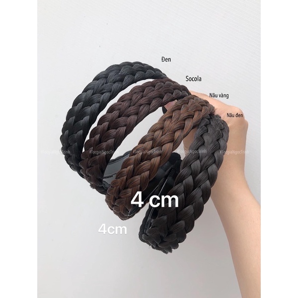 Cài Bờm Tóc Giả Tết Rít Bính To❤️Cao Cấp