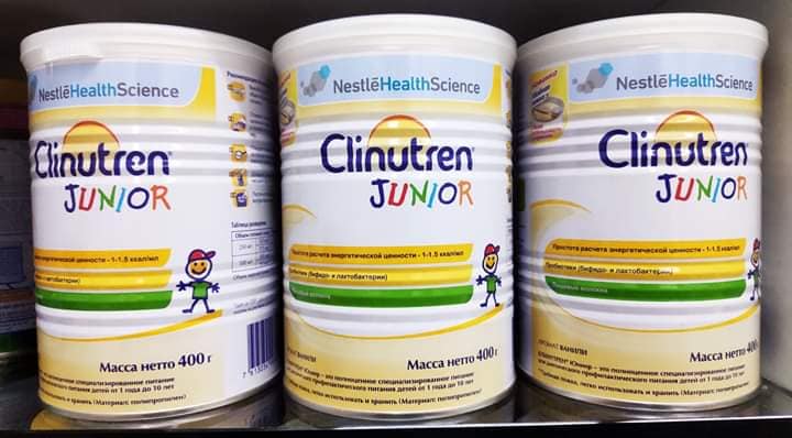 Sữa béo Clinutren Junior Nga 400gr