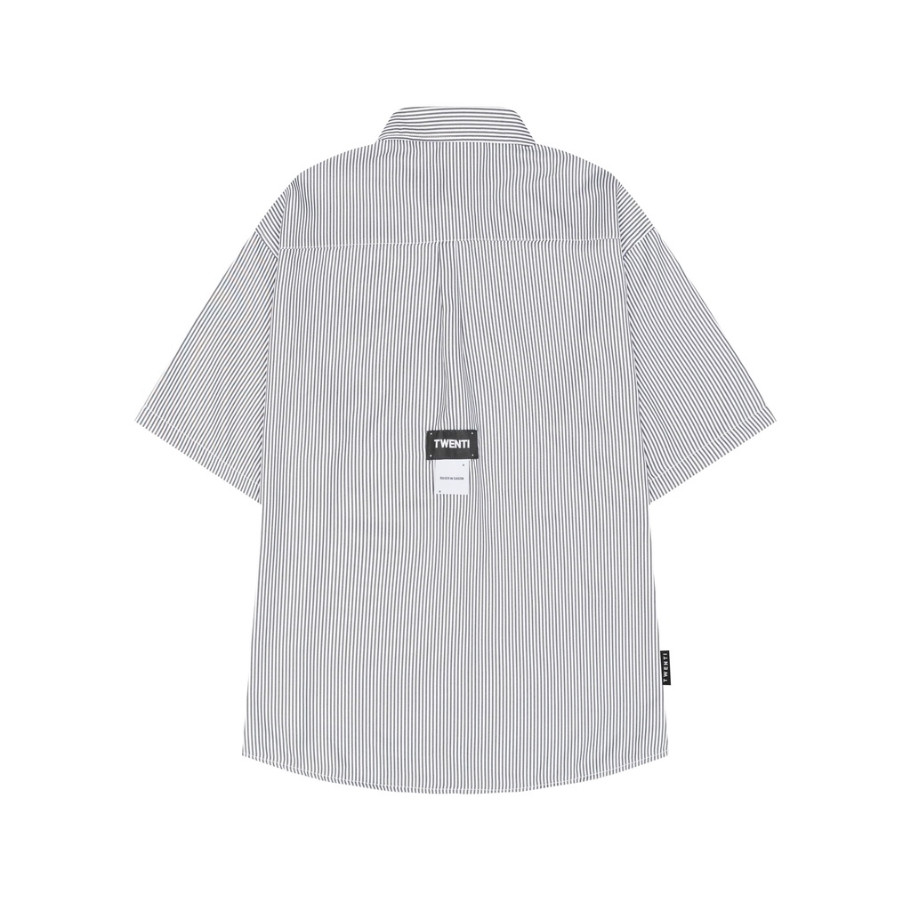 [Nhập Lazxuhuong03 - Giảm 40k/299k]ÁO SƠ MI SỌC TWENTI TAG NĂNG ĐỘNG