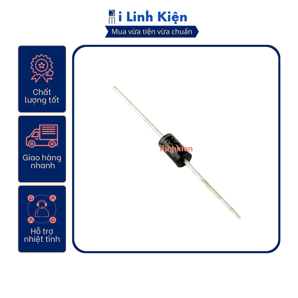 HER308 Diode xung 3A 1000V loại tốt