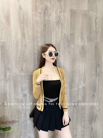 [HCM]Áo Len Cardigan - Áo khoác len mỏng phong cách Hàn Quốc