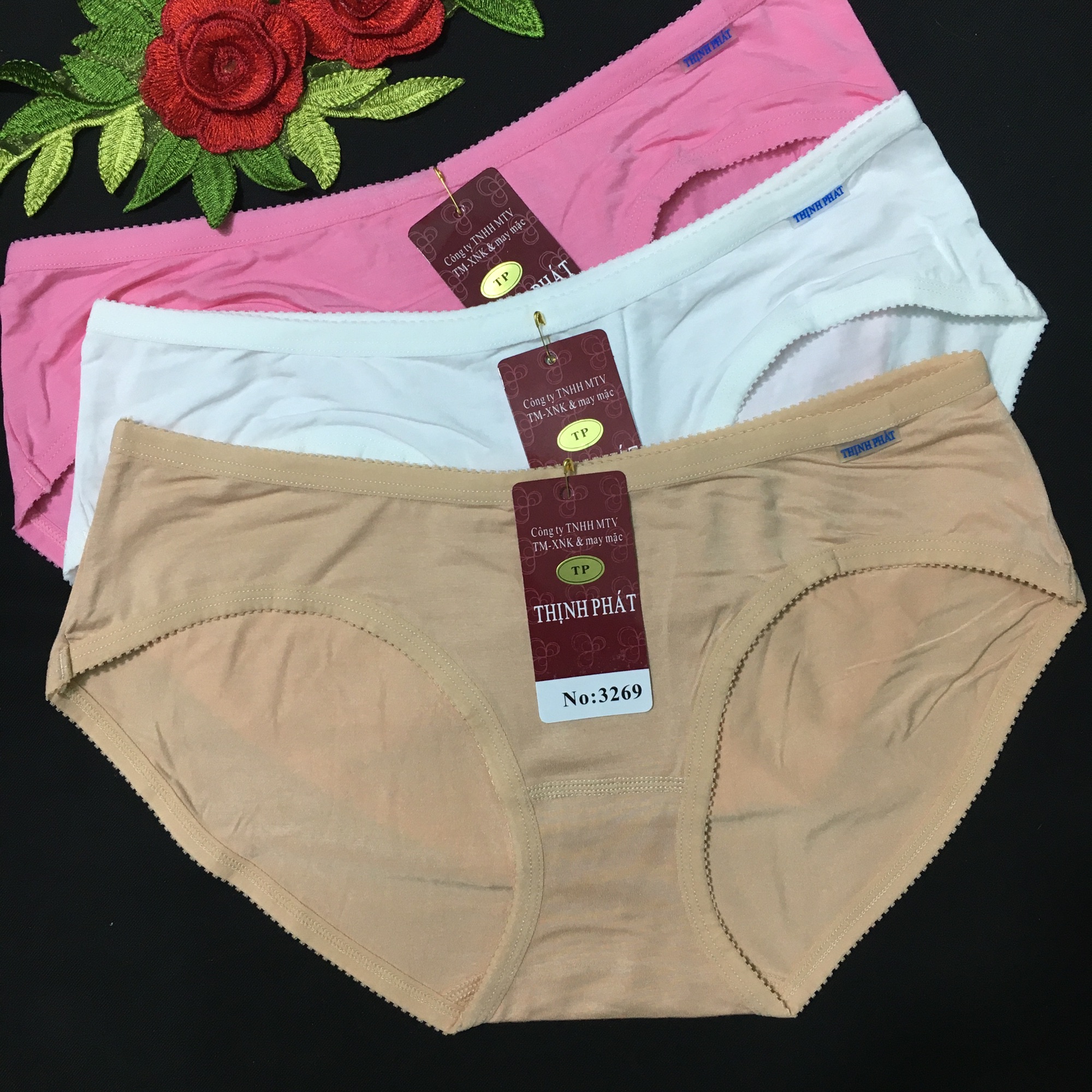 Quần lót nữ Thịnh phát set 5c cotton xịn, quần chíp nữ cotton