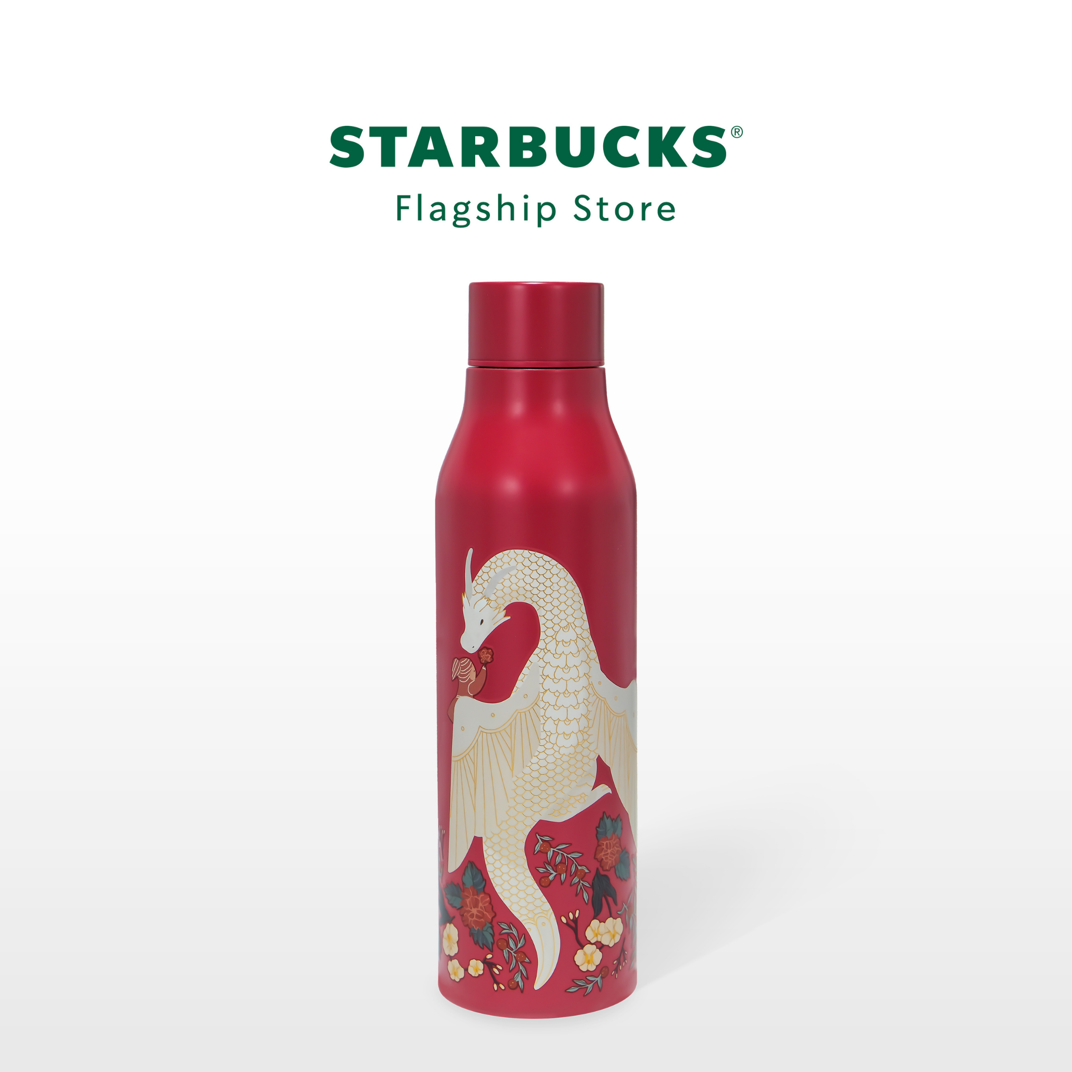Bình Starbucks 13Oz (384ml) SS KEEPER AWAKED DRAGON