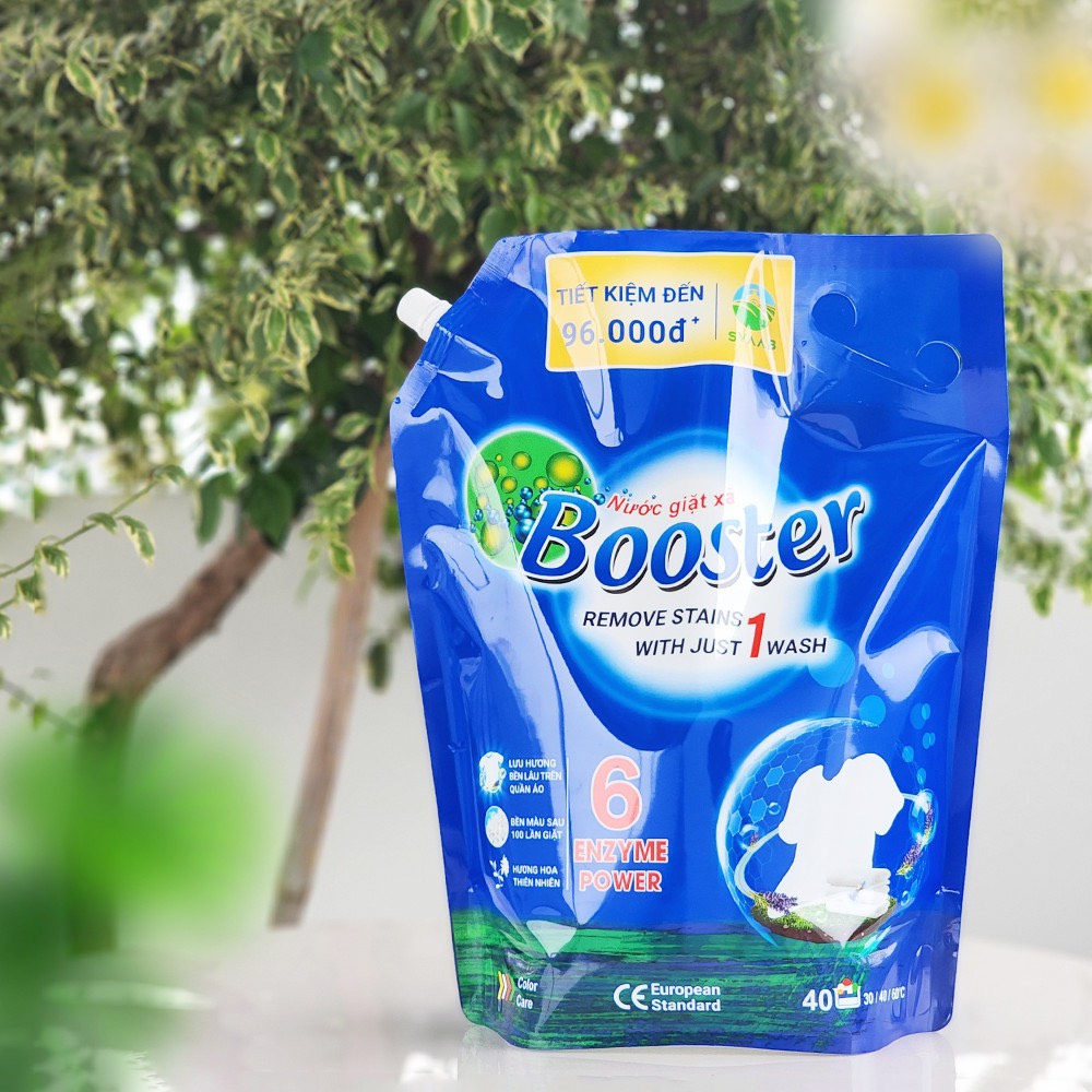 Nước giặt bosster , túi 3,7kg [HÀNG chính hãnġ]