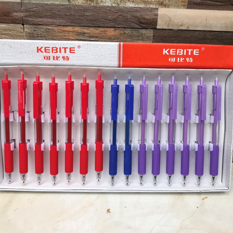Bút Nước Dạng Bấm Chosch CS8698 Mực Xanh, Đỏ, Tím,đen [ VPP Trí Nhân ]