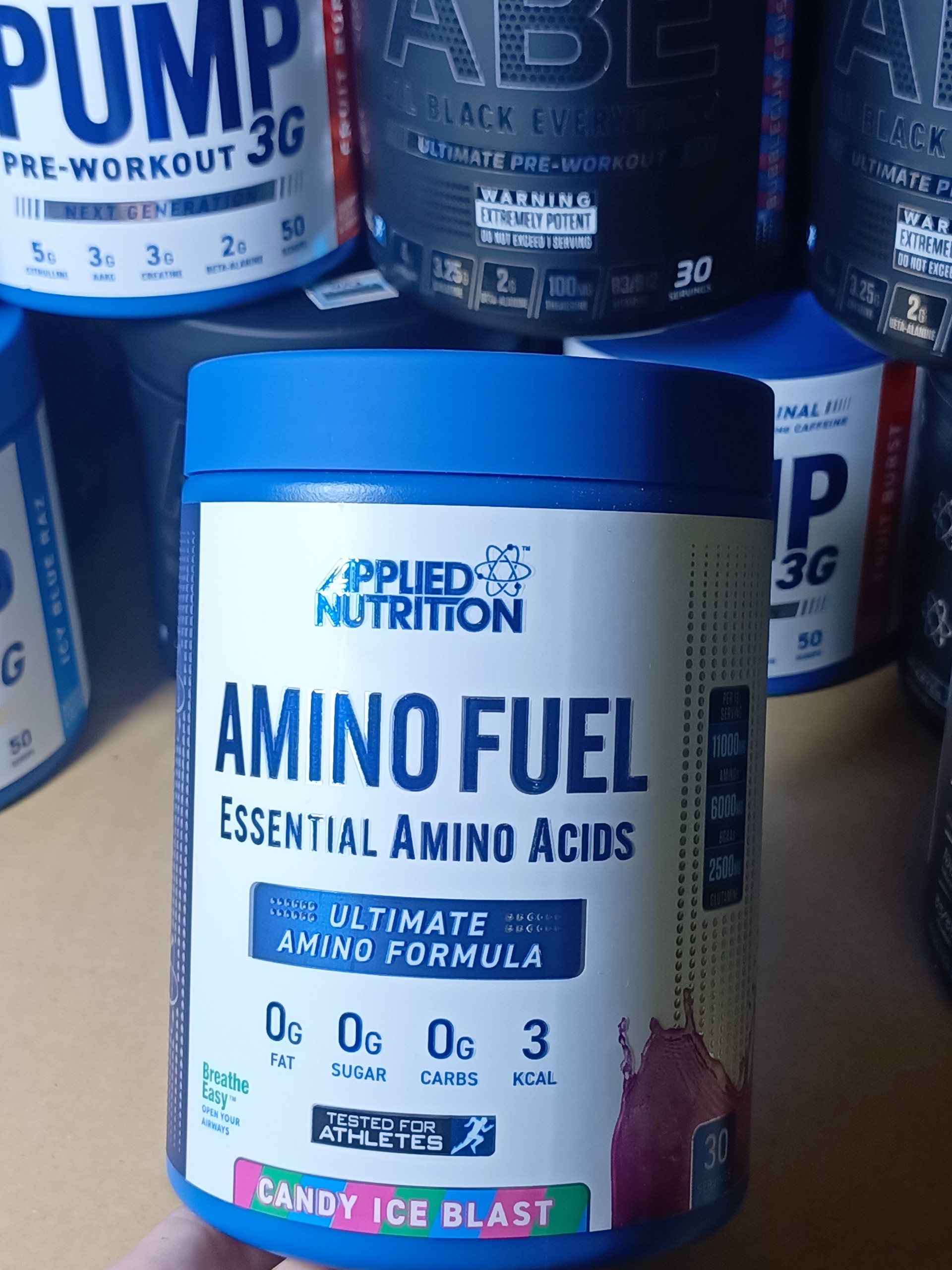 Hồi phục cơ bắp tăng sức bền EAA Amino Fuel 32 lần dùng Applied Nutrition