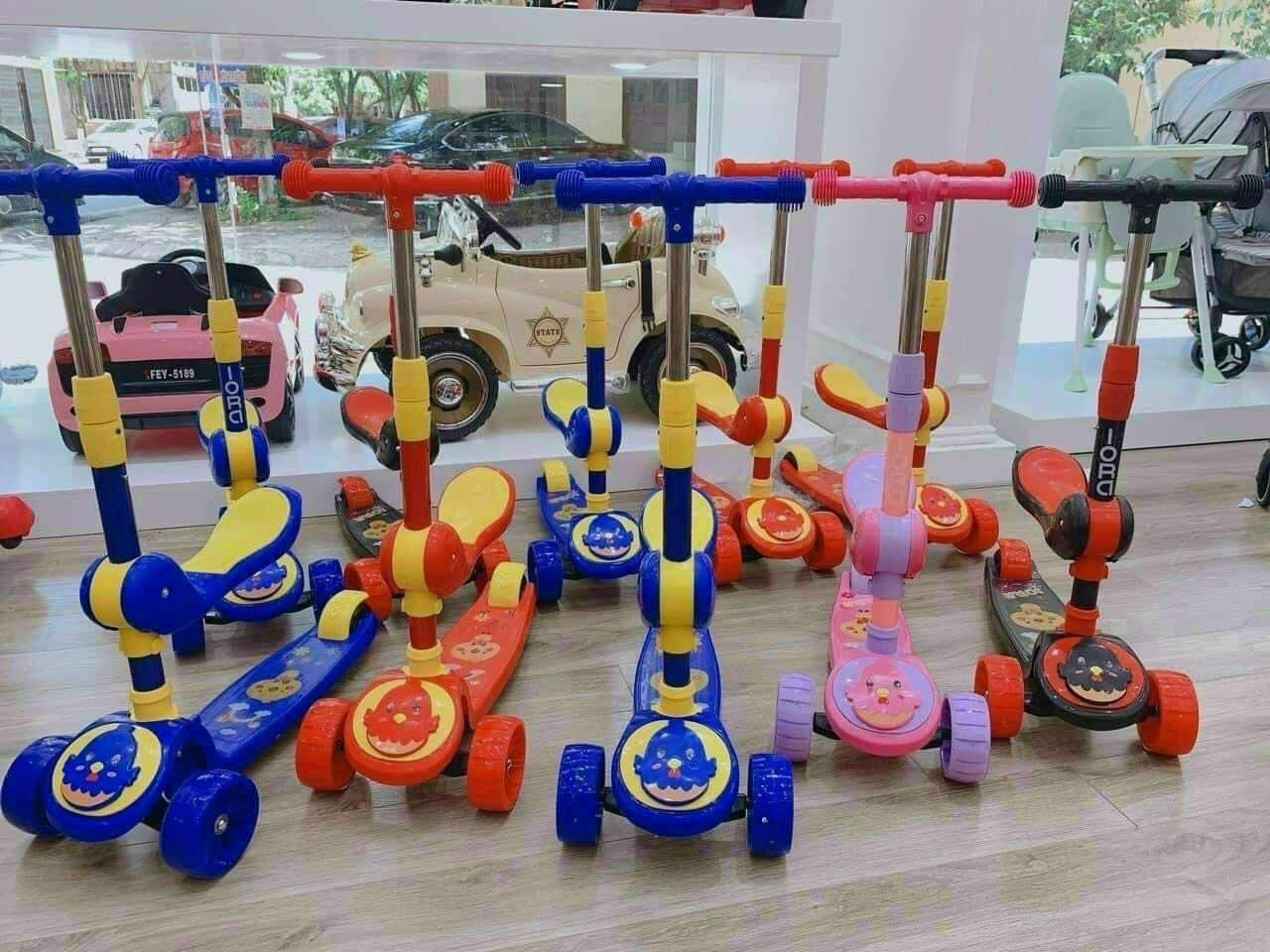 Xe trượt Scooter (Bánh phát sáng) - Xe trượt trẻ em