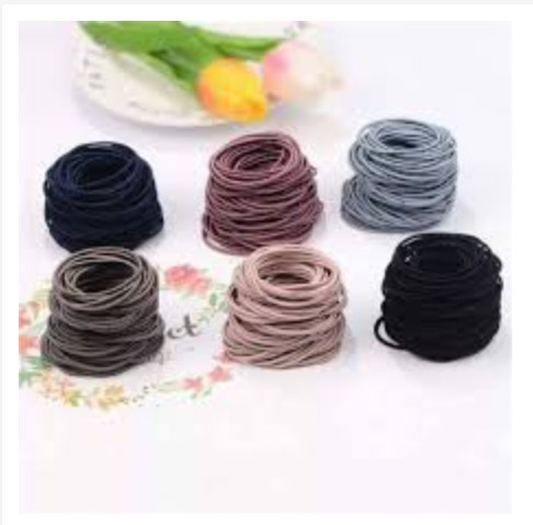 combo 10 dây buộc tóc nữ nhiều màu
