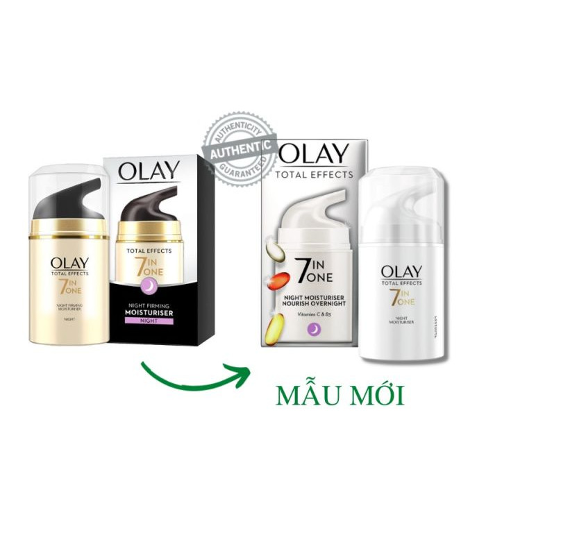 Kem dưỡng Olay Total Effects 7in1 UK 50mlkem dưỡng trắng da chống lão hóa