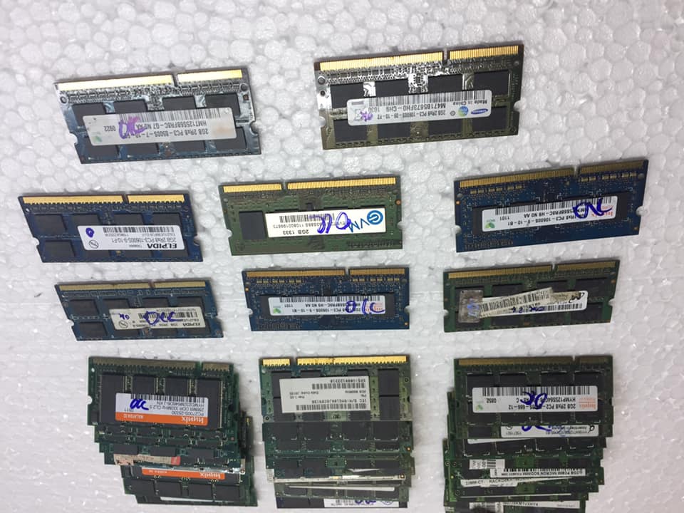 Ram DDR3 dùng cho Laptop DDR3 2G Bus 1333
