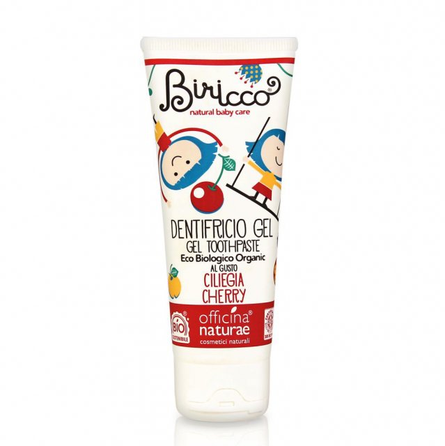 Kem đánh răng hữu cơ cho bé Biricco - Ý - 75ml