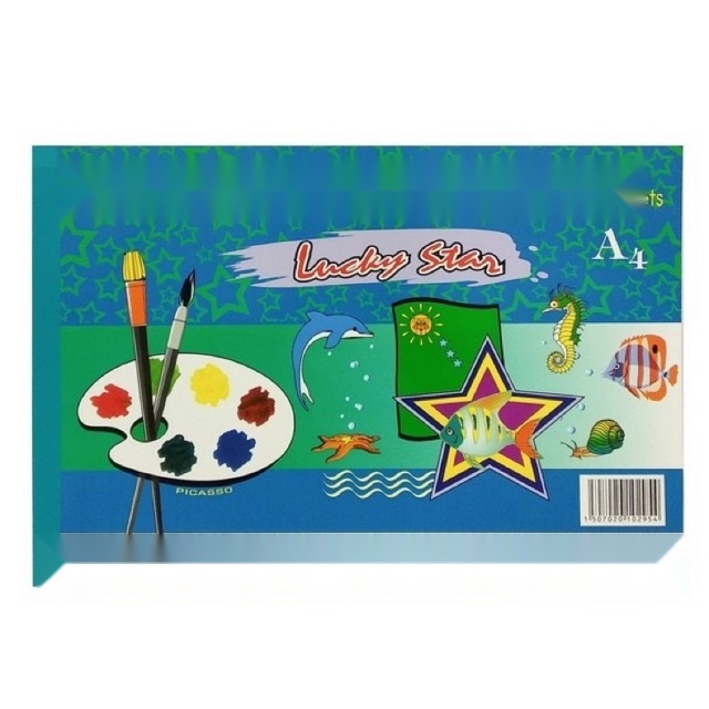 [MUA 2 GIẢM 5%]Tập vẽ Lucky Star A4/A3