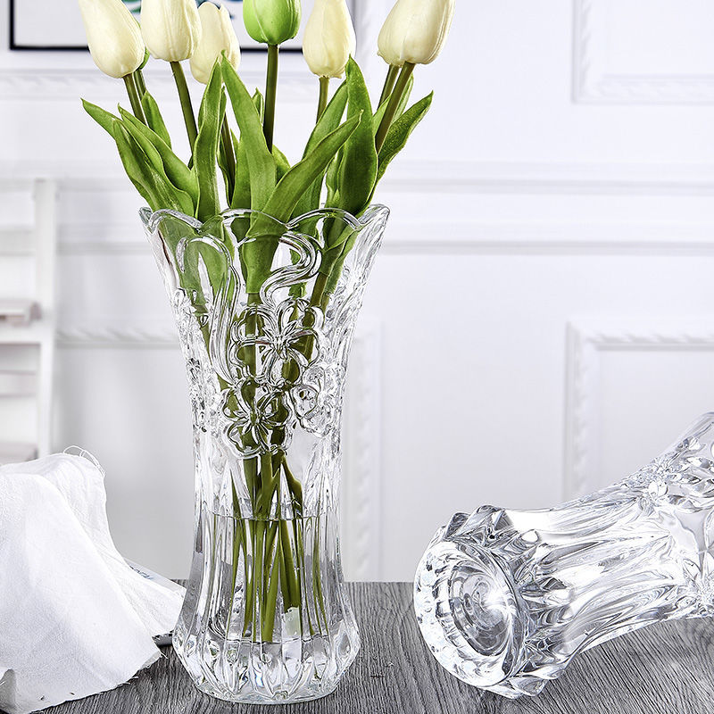 Bình Hoa Thủy Tinh Trang Trí Nhà Cửa Bàn Làm Việc Bàn Ăn.. Thiết Kế Họa Tiết Đẹp Mắt Chất Liệu Thủy Tinh Trong Dày. Giao Họa Tiết Ngẫu Nhiên