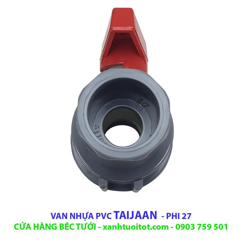 [HCM]Bộ 5 VAN NƯỚC PVC PHI 27 - TAIJAAN