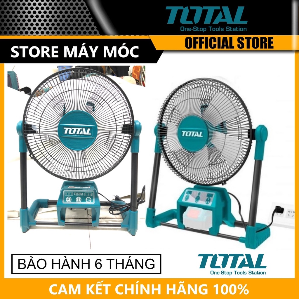 Quạt máy pin 20v e20 total tfalie2001- hàng chính hãng