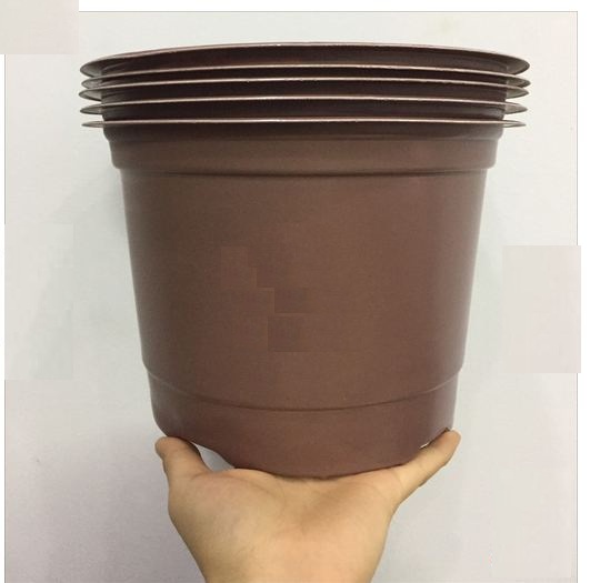 Bộ 5 Chậu Nhựa Mềm Trồng Cây 23X16Cm
