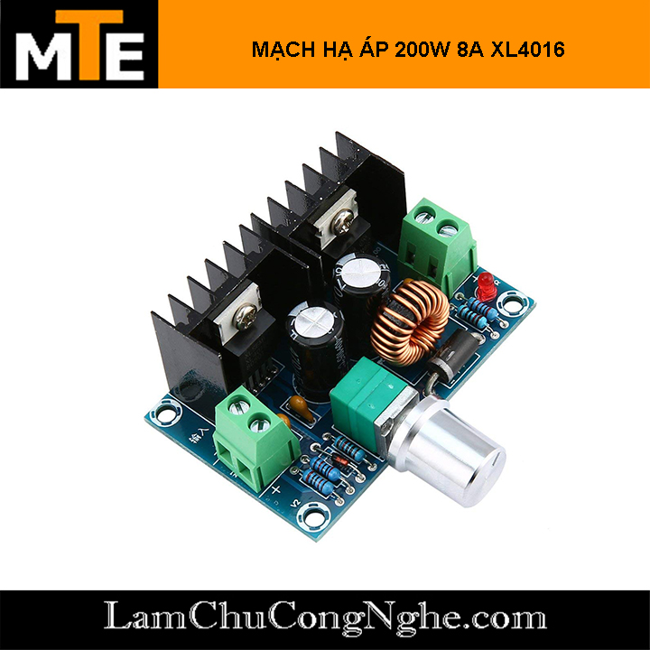 Mạch nguồn giảm áp DC XL4016 200W 8A module Buck
