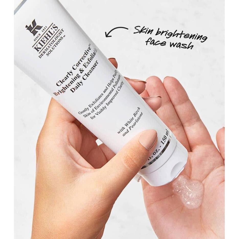 Sữa Rửa Mặt Trắng Da Kiiehl's Clearly Corrective™ Brightening & Exfoliating Cleanser Minisize 30ml