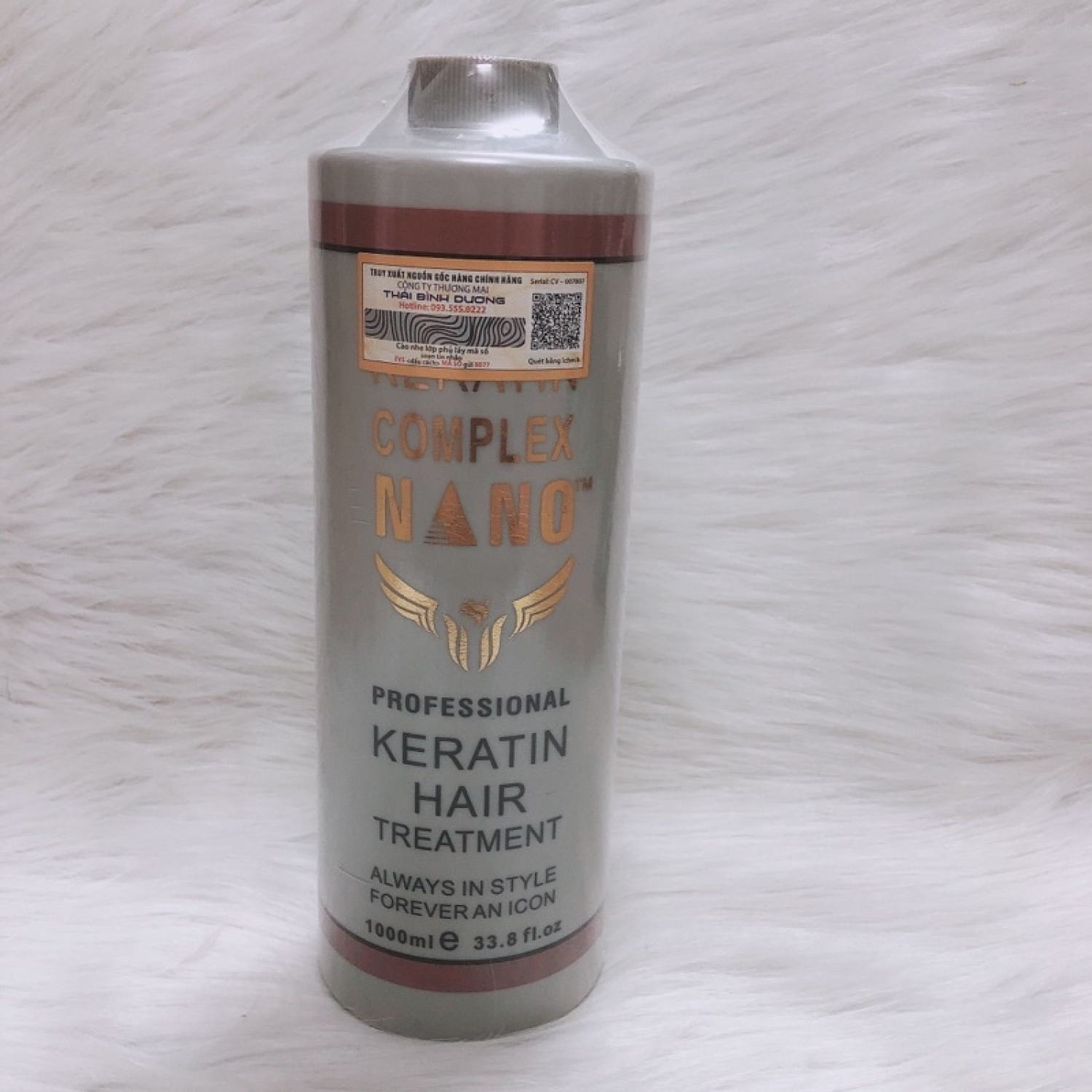 Kem ủ Hấp tóc phụ hồi tóc keratin comlpex nano cao cấp 1000ml