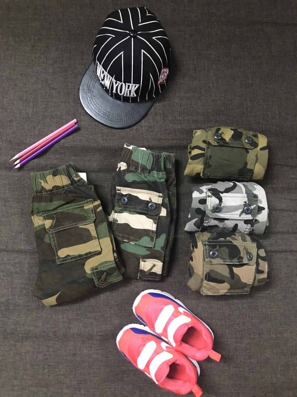 Quần rằn ri bé trai (10-26kg) - LINSANKID