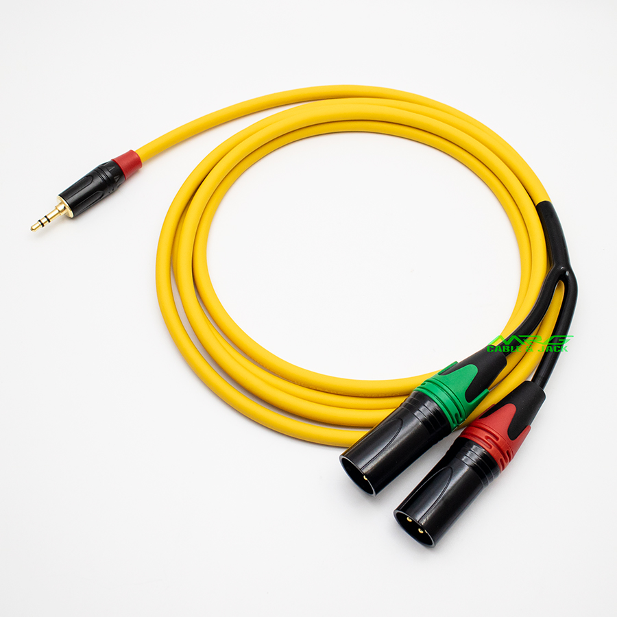 Dây 3.5 Ra 2 Canon Đực | Dây 3 5 | Dây 3 li Canon | Dây Audio 3.5mm Canon Đực | Dây Phát Nhạc Mixer | Dây 3ly 6ly | Dây 3.5 Av Bông Sen | Dây Đầu Canon Đực 3.5 mm | Dây Phát Nhạc Điện Thoại - MrG