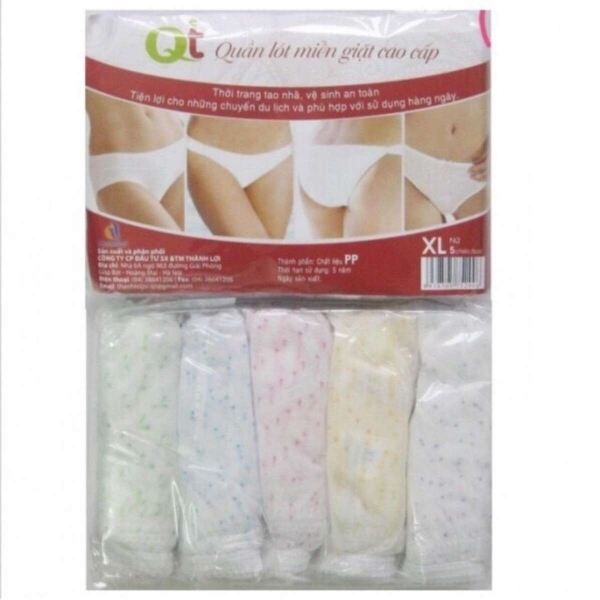 Quần lót giấy dùng 1 lần