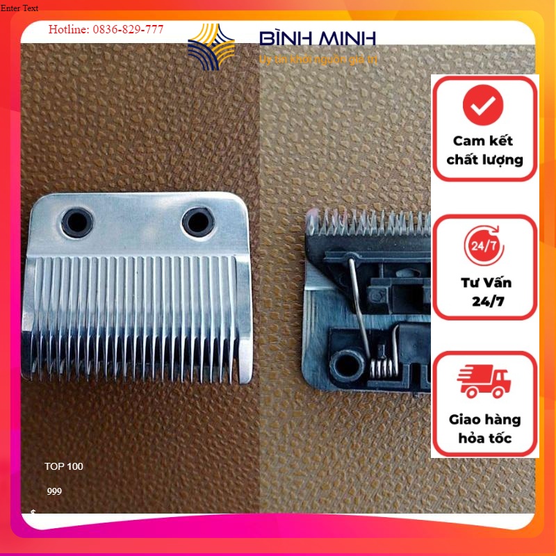 Lưỡi dao máy hút chỉ thừa, máy cắt chỉ thừa