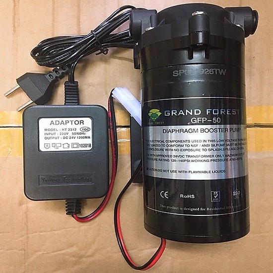 Bộ máy phun sương lọc nước 24v FG50 và nguồn