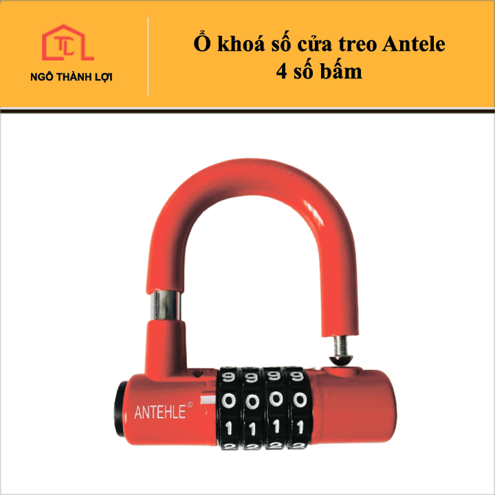 Ổ khoá Antehle 4 số bấm - Khóa số(4 số)