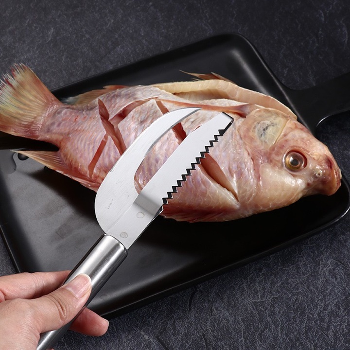 Dao Cạo Vảy Cá, Mổ Cá, Nạo Mang Cá Tiện Dụng