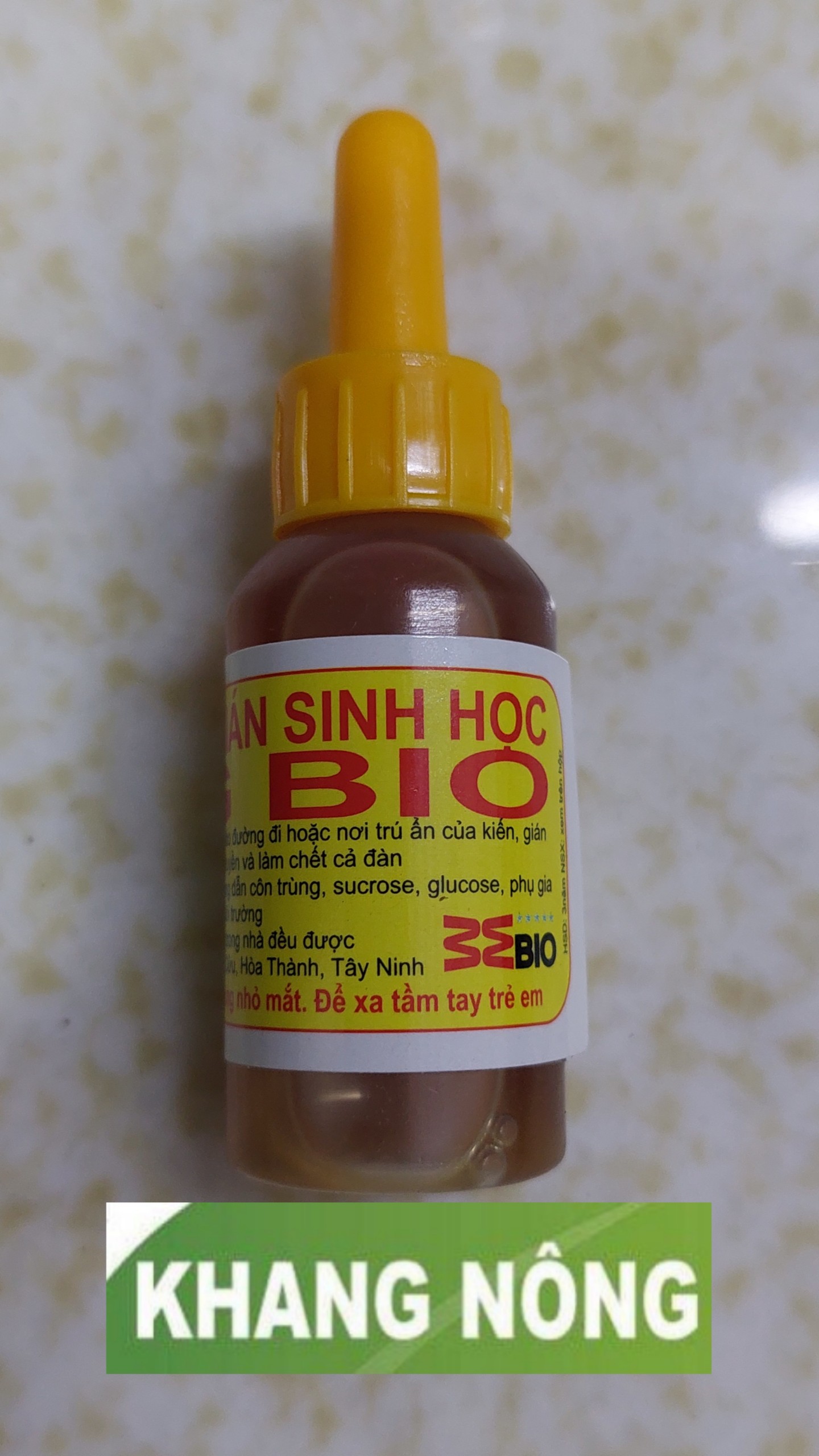 chế phẩm sinh học trừ kiến gián Bio TKG 10ml