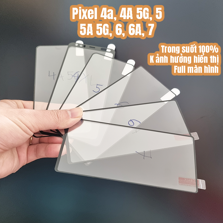 Kính cường lực full màn hình google pixel 7 pixel 6a pixel 6 pixel 5a 5g pixel 5 pixel 4 xl pixel 4a 5g