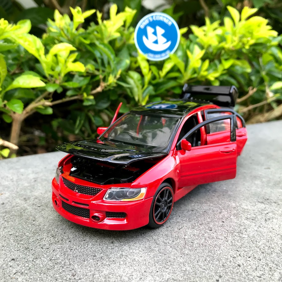[BNB's Corner] Xe mô hình 1:32 Mitsubishi Lancer Evolution IX hãng Jackie Kim