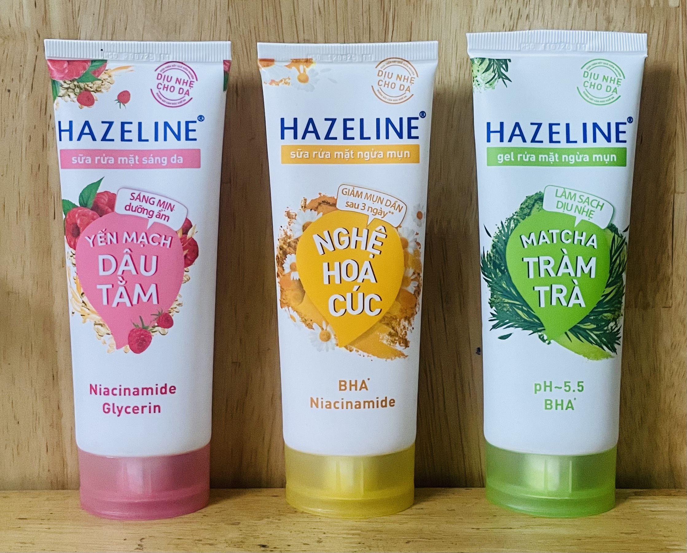 HAZELINE sữa rửa mặt 100g - BACH HOA HV
