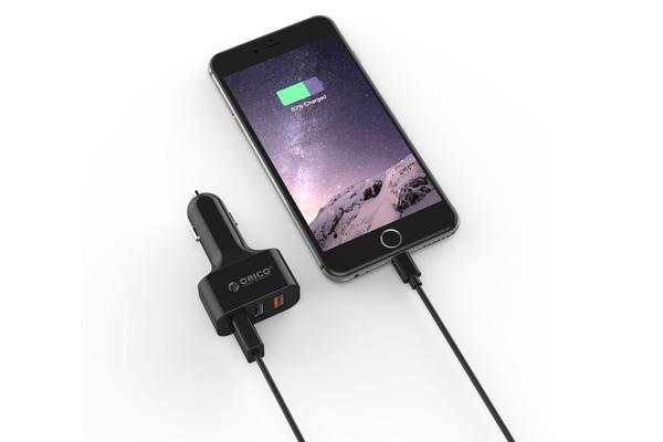 Sạc Xe Hơi Orico UCH-Q3 3 Cổng USB